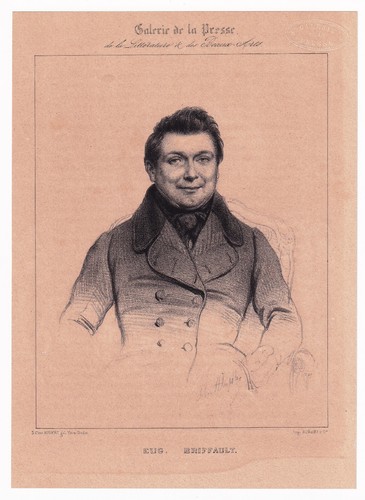 Lithographie eugène briffault - lithographie,