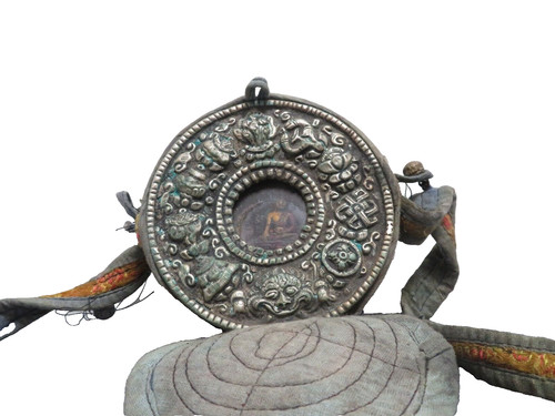 Ancien reliquaire ghau boîte - ancien,