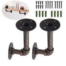 2pcs Étagères murales Tuyau