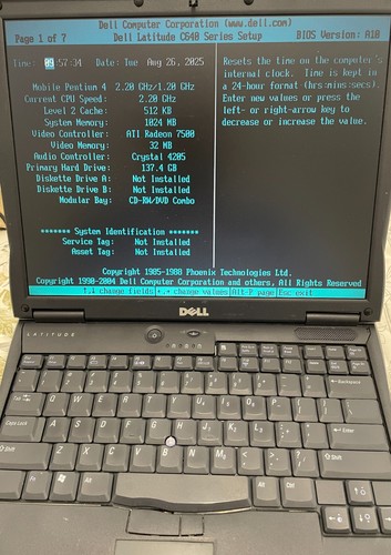 Dell latitude c640 pentium - latitude,