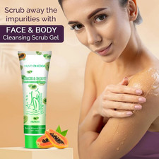 Gel gommage nettoyant visage