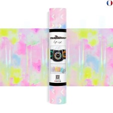 TECKWRAP Vinyle adhésif holographique couleur bonbon brillant pour travaux 