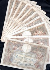 Lot de 10 billets anciens –