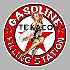 STICKER PIN-UP TEXACO