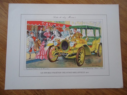 Lithographie guy sabran - sabran, **