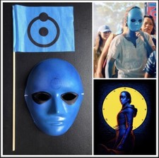 Watchmen - Dr Manhattan Mask &