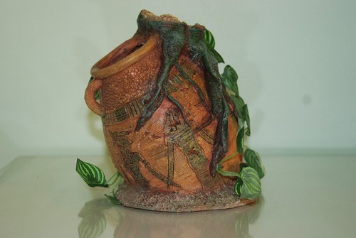 Vivarium large pot vase - vase, avec
