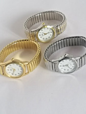 Montre ronde Femme Bracelet Cadran Bijoux Mode Cadeau  de Noel  élégante inox