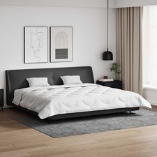 Couette avec Oreillers Blanc