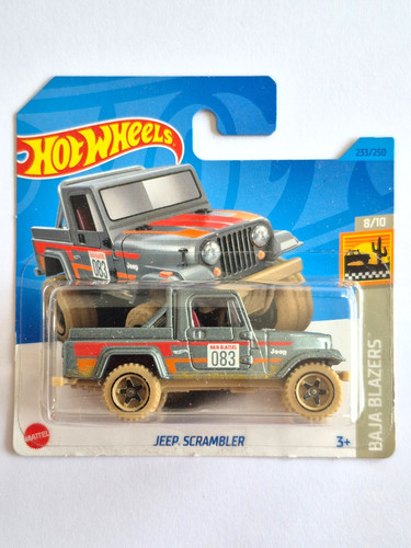 Miniature hot wheels jeep - 1/64,