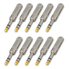 10,1/4 Stereo TRS heavy duty