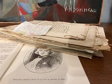 Curé Andrieux,documents manuscrit, Ordre Malte Revolution,Nantes,parthenay 1793