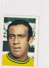 FKS Mexique 1970 Coupe Du Monde Carte Brésil N° 58 Dirceu Lopes - Non Collé
