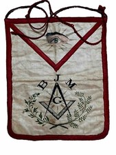 franc maçonnerie , Ancien Tablier de Maître