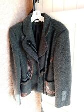 Veste chic MARQUE CHRISTINE LAURE FEMME TAILLE 44 GRIS ANTRACITE NEUVE