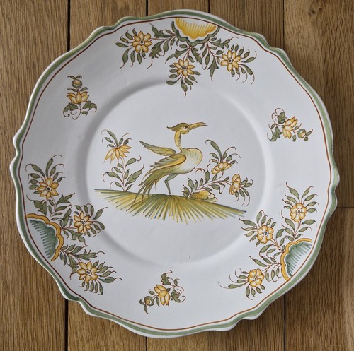Magnifique paire assiettes - magnifique, d'assiettes