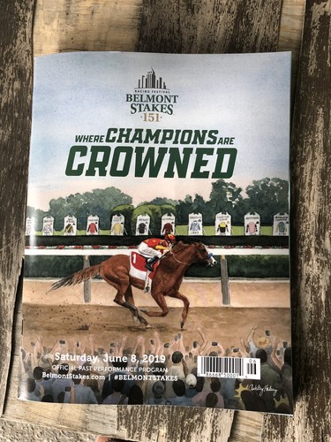 2019 belmont stakes - stakes, program