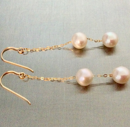 Jaune massif 14k boucles - or,