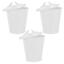  3 Pcs Mini Poubelle De Bureau