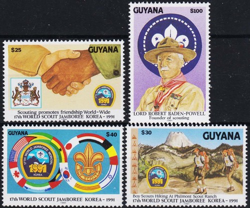 Guyane 1991 scouts randonnée - guyane,