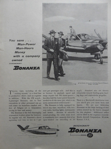 1947 pub beech aircraft - beech,