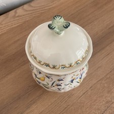 Sucrier en porcelaine de GIEN