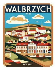 Affiche d'art mural paysage