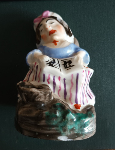 Ancien encrier plumier - encrier, /
