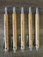 Stylo en bambou personnalisé