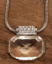 JOLI COLLIER PENDENTIF CRISTAL SWAROVSKI 