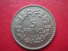 FRANCE  MONNAIE DE 5 FRANCS 1935 QUALITEE    (A3524)