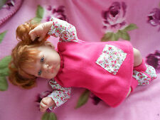  ens robe 3pièces poupée reborn, tinnie,baigneur,antonio juan 40/45 cm