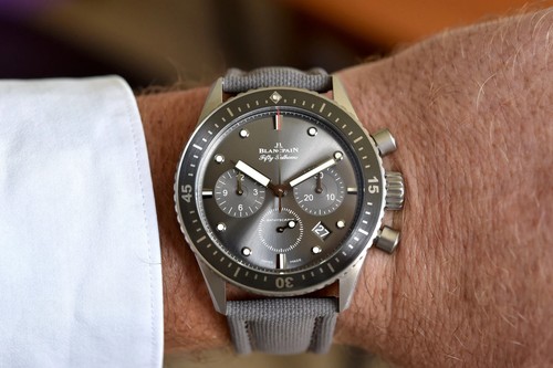 Chronographe blancpain fifty - blancpain,
