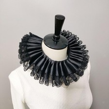 Col à volants victorien mode