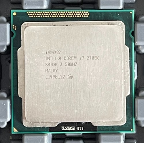 Intel core 2700k sr0dg - intel, i7-2700k