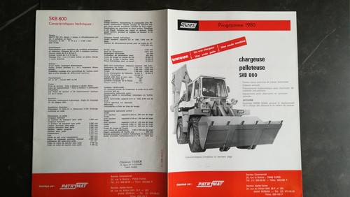 Brochure tracteur chargeuse - brochure,