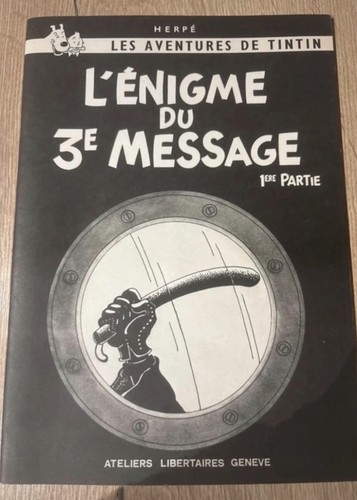 Lot tintin pastiche parodie - lot,