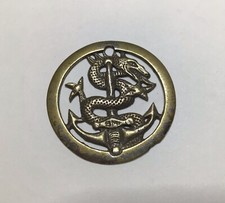 FRANCE INDOCHINE - ATTRIBUT DE BÉRET BATAILLON DE MARCHE INDOCHINOIS fab. locale