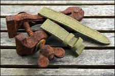 bracelet Canvas US vert n°39 en 22x22mm Oméga,Breitling,Rolex,Seiko,Oris et Yema