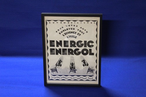 Energol 1927 affiche - -,