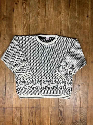 Pull vintage maille - , à