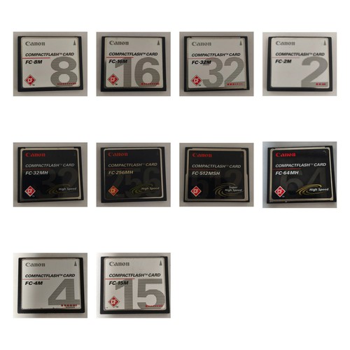 Canon compactflash memory - cf,