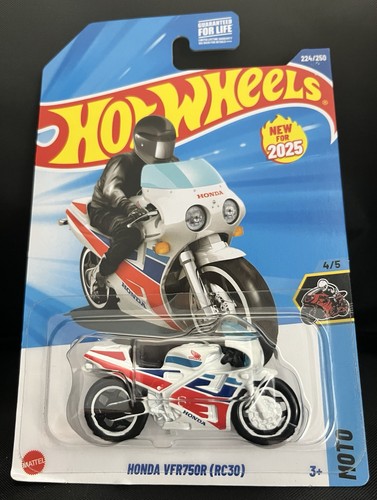 Hot wheels honda vfr750r - honda,