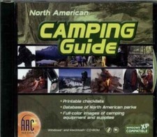 North Américain Interactif Camping Guide, PC & Mac, XP