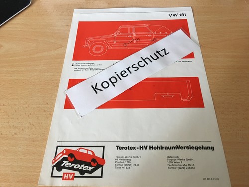 Volkswagen type 181 terotex - volkswagen,