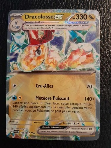 Carte pokemon dracolosse ex - pokemon,