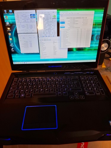 Rare alienware m17x red - rare,
