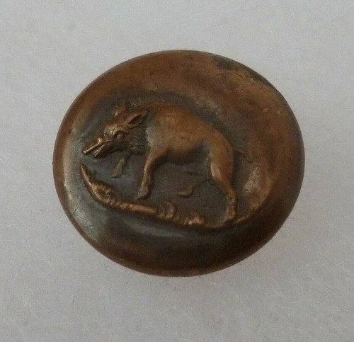 Bouton ancien chasse - ancien,
