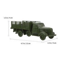  12 Pcs Jouet De Camion Intéressant Voitures Miniatures Fourniture Pour Enfants