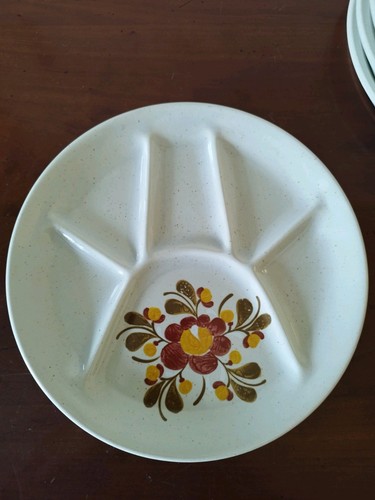 Lot assiettes à fondue - 6,